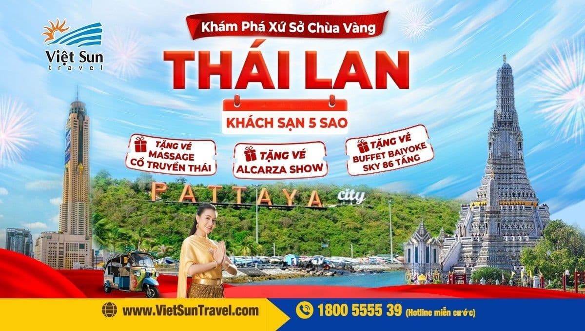du lịch thái lan tháng 3