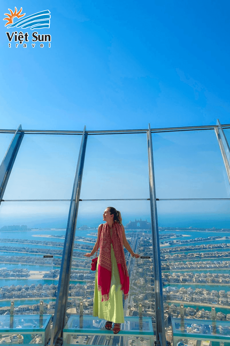 khám phá đảo nhân tạo Palm Jumeirah
