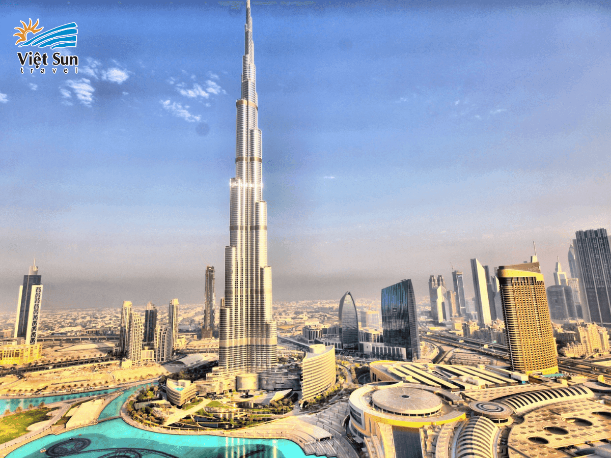 Tháp Burj Khalifa cùng những công trình ấn tượng khác