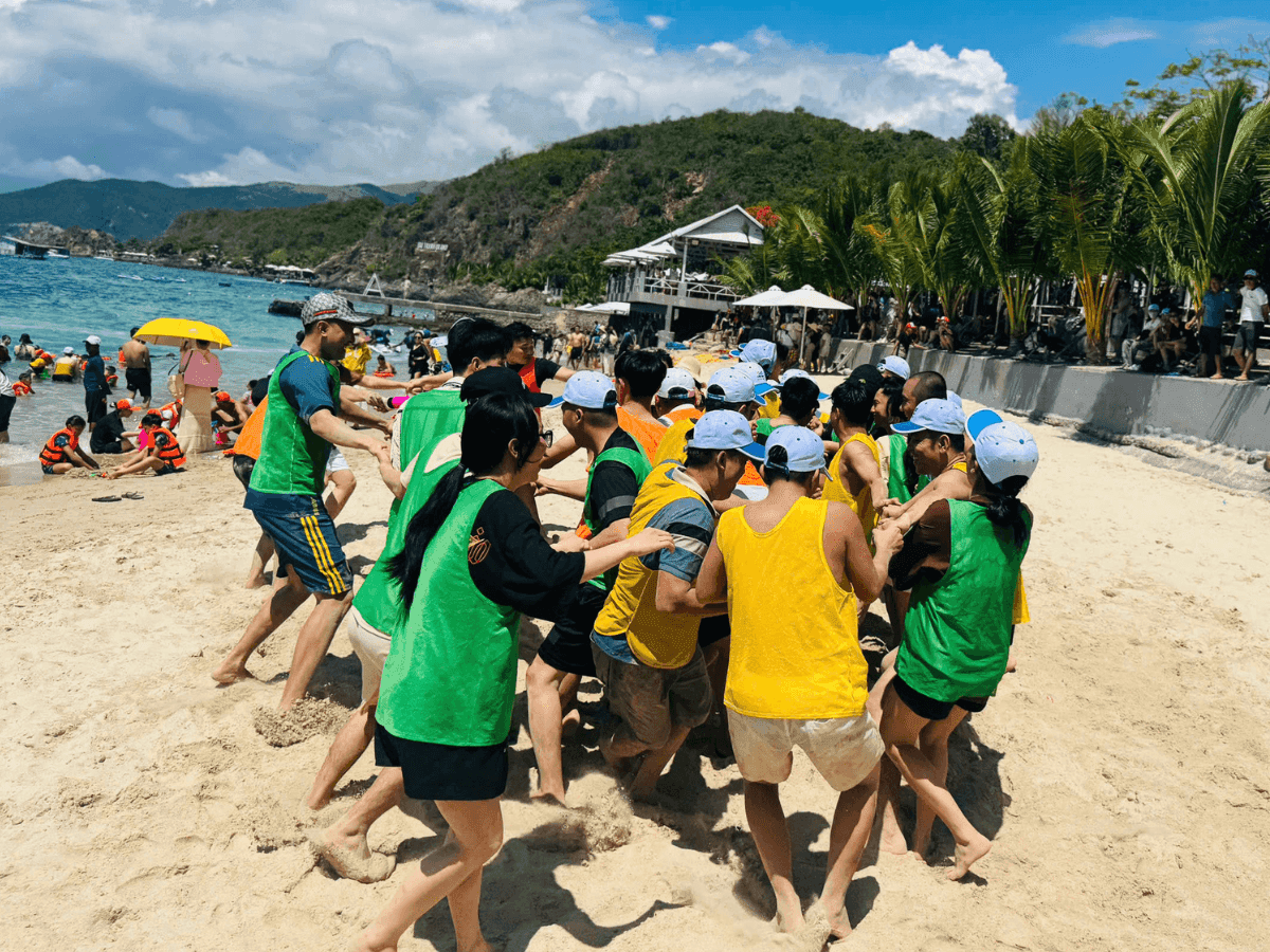 Tour team building phan thiết viet sun travel