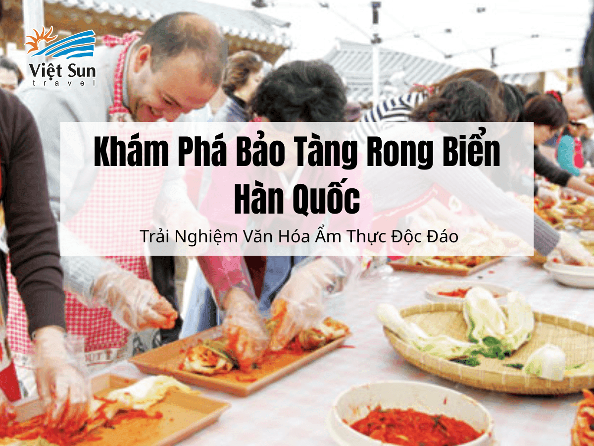 Khám Phá Bảo Tàng Rong Biển Hàn Quốc: Trải Nghiệm Văn Hóa Ẩm Thực Độc Đáo