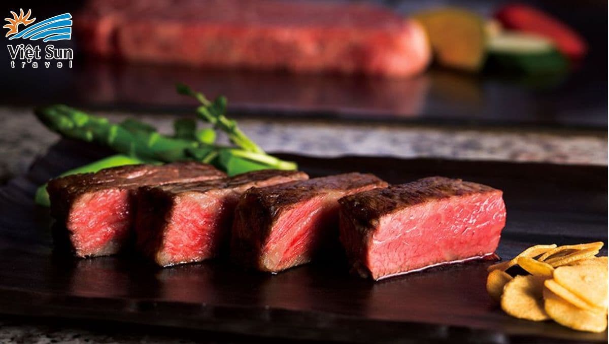 thưởng thức bò kobe