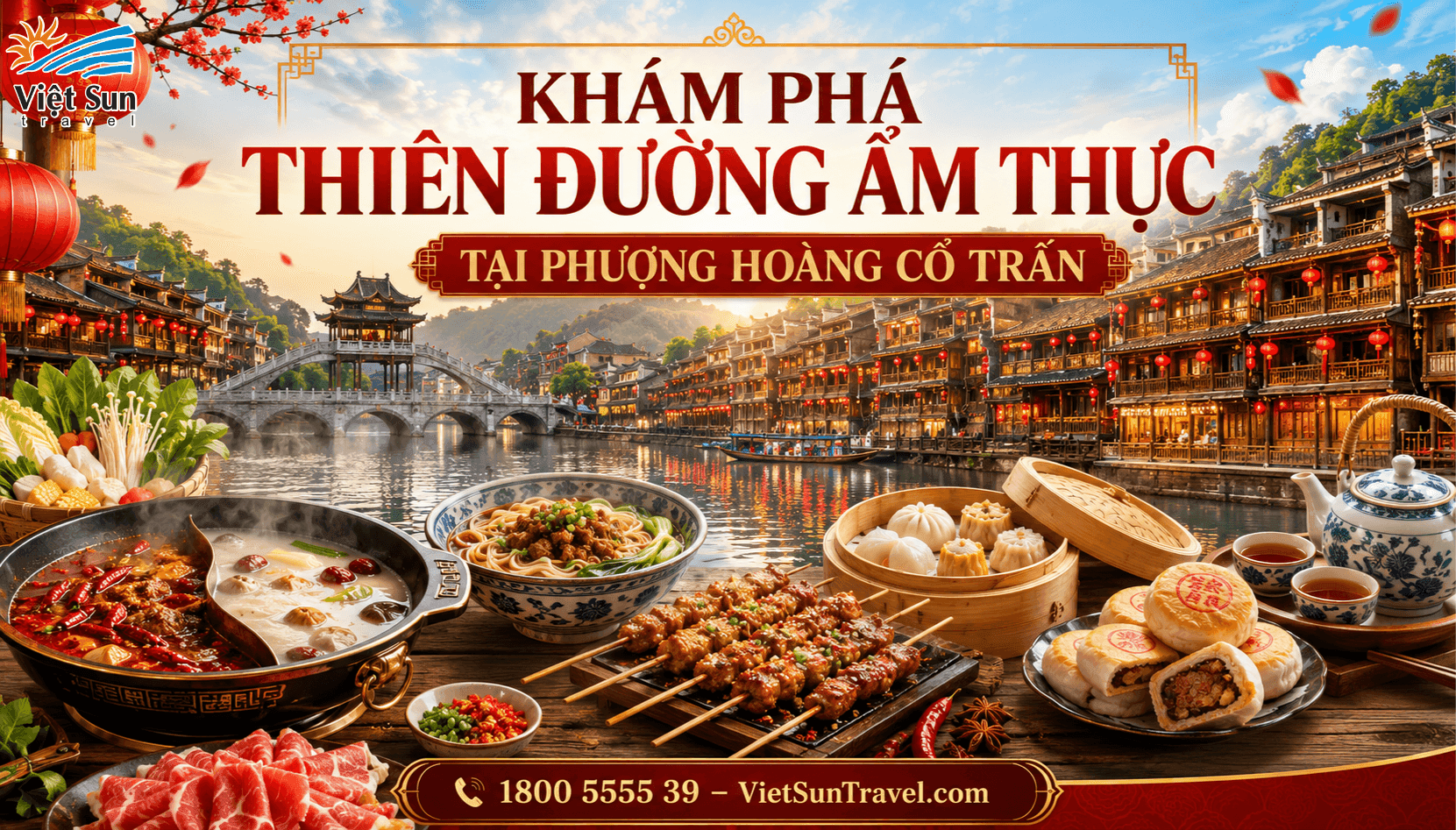 ĂN GÌ Ở PHƯỢNG HOÀNG CỔ TRẤN? KHÁM PHÁ THIÊN ĐƯỜNG ẨM THỰC VEN SÔNG ĐÀ GIANG