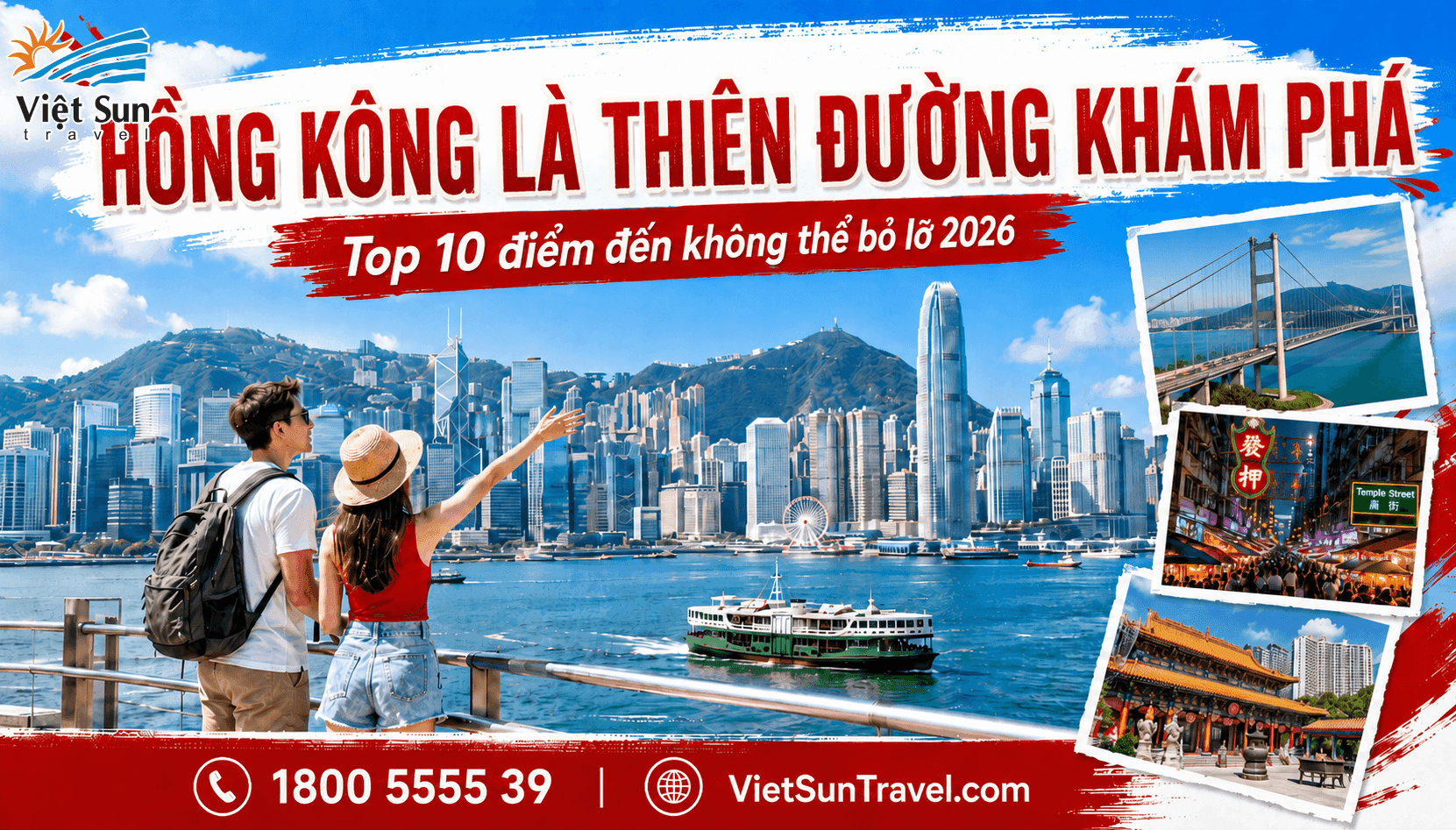 HỒNG KÔNG - "XỨ CẢNG THƠM" CÓ GÌ CHƠI? TOP 10 ĐỊA ĐIỂM KHÁM PHÁ KHÔNG THỂ BỎ LỠ 2026