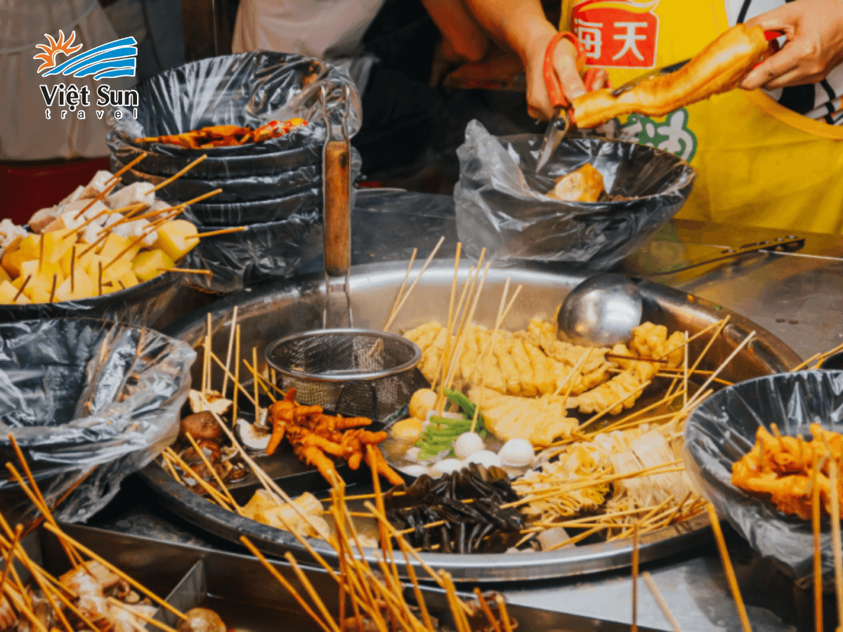 Ẩm thực đêm Thâm Quyến – nơi xiên nướng và trà sữa lên ngôi