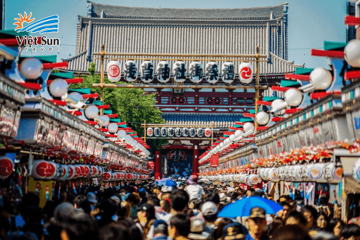 Asakusa – Thiên đường ẩm thực đường phố truyền thống.