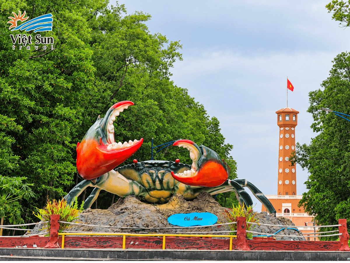 BIỂU TƯỢNG CON CUA CÀ MAU