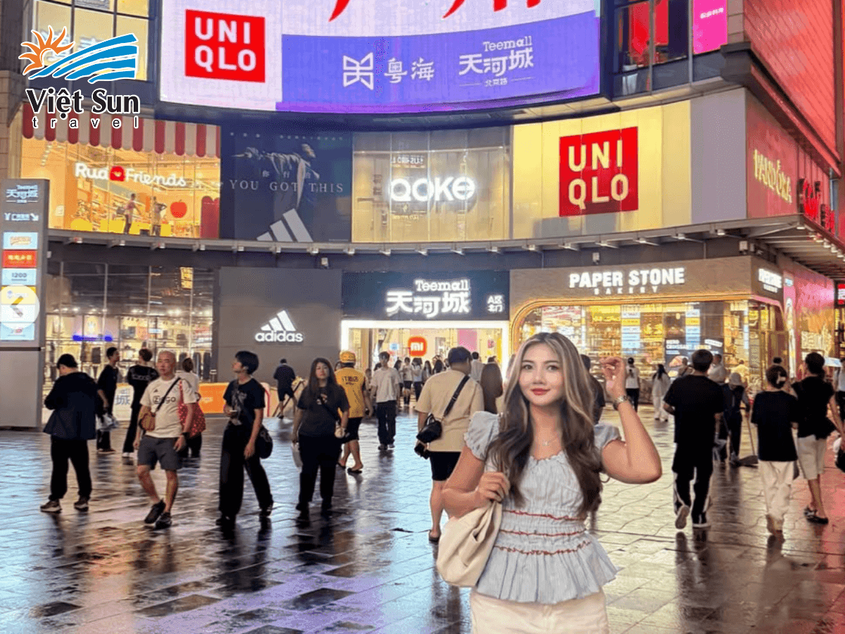 Bắc Kinh Lộ – khu phố mua sắm nổi tiếng và nhộn nhịp bậc nhất Quảng Châu