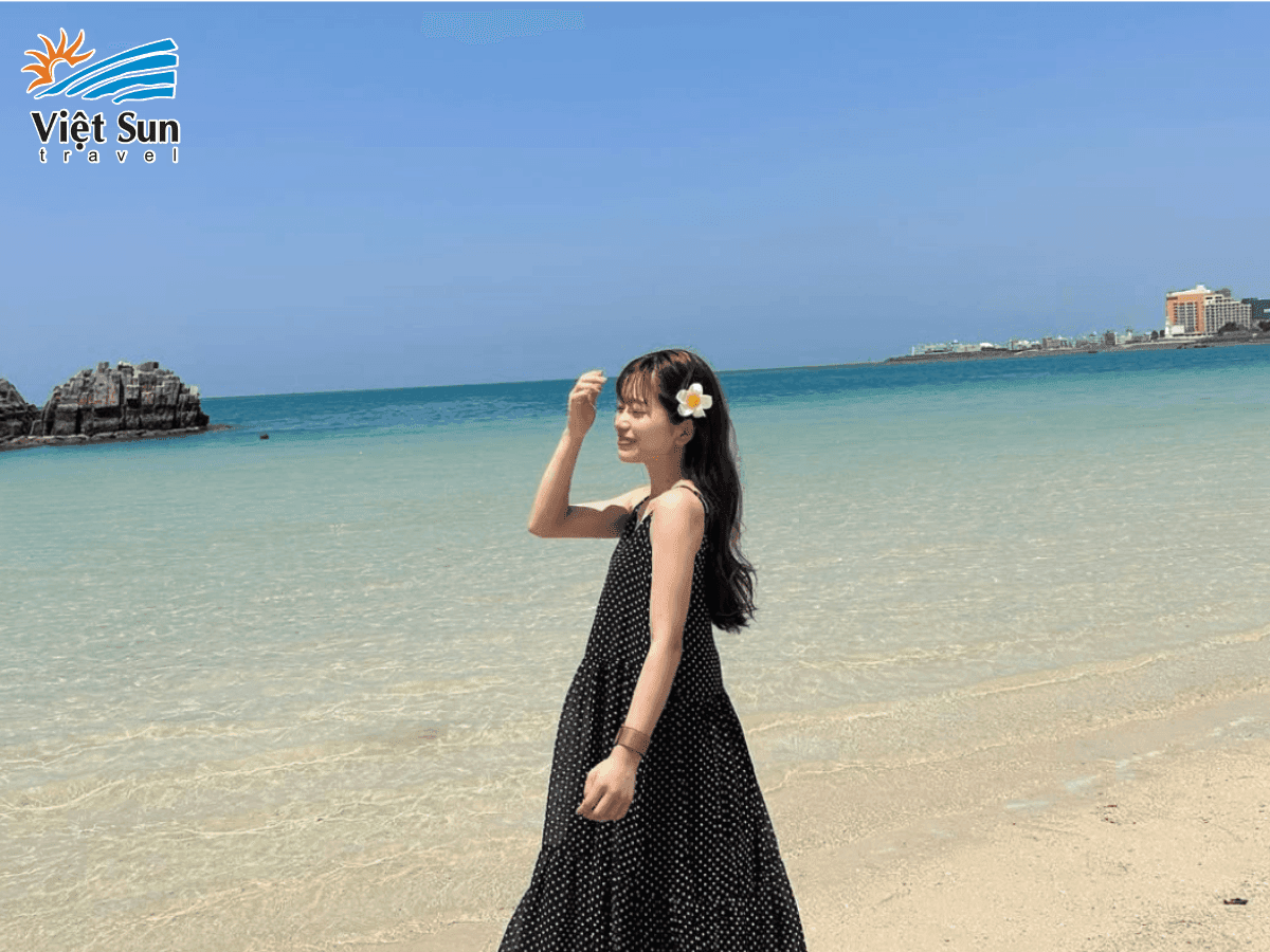 Bãi biển Haeundae sôi động mùa hè – thiên đường hoạt động biển Busan