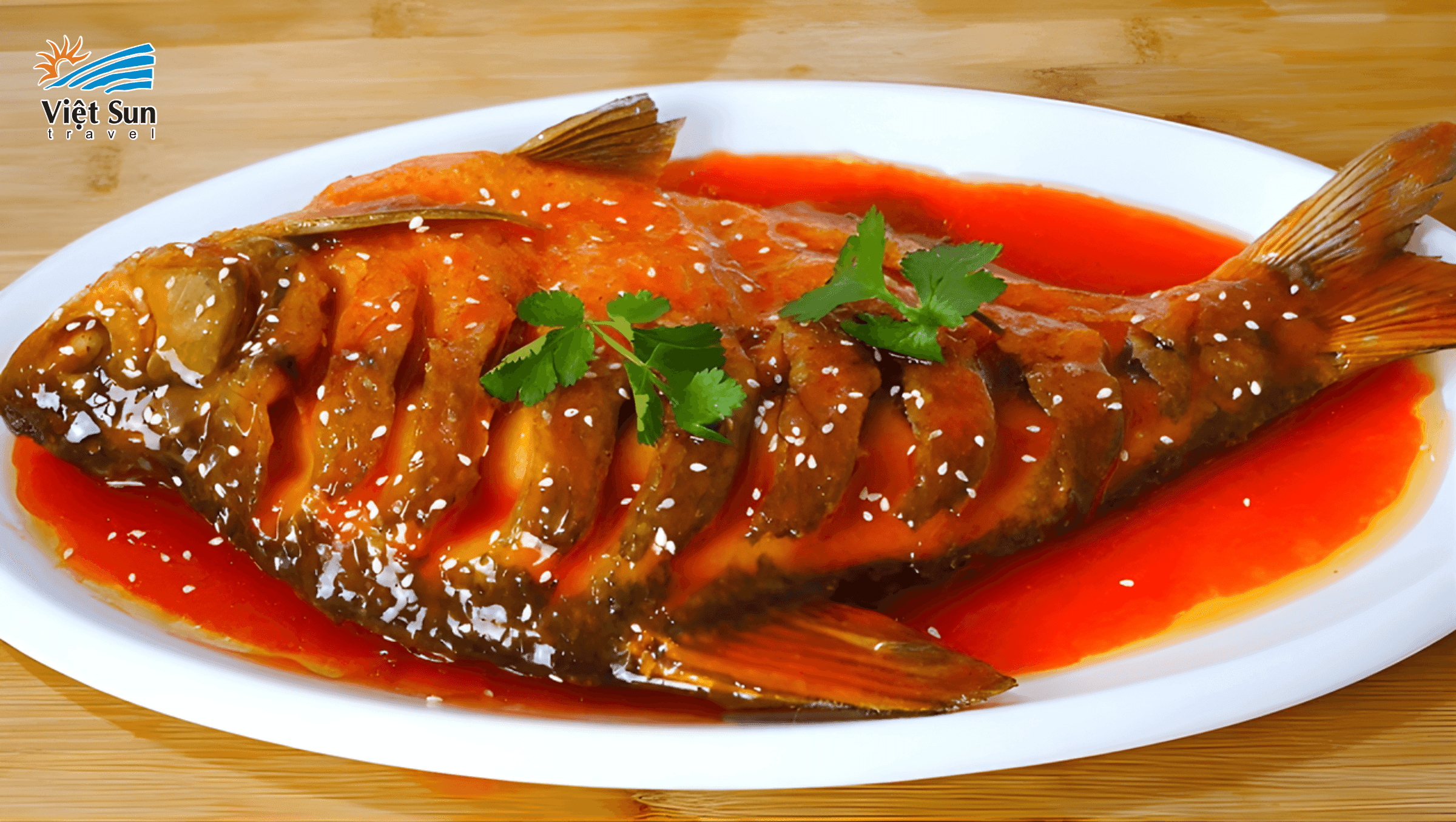 Cá Tây Hồ sốt chua ngọt