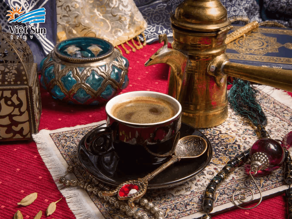 Cà phê Gahwa, nét đẹp trong văn hóa tiếp khách của người Ả Rập