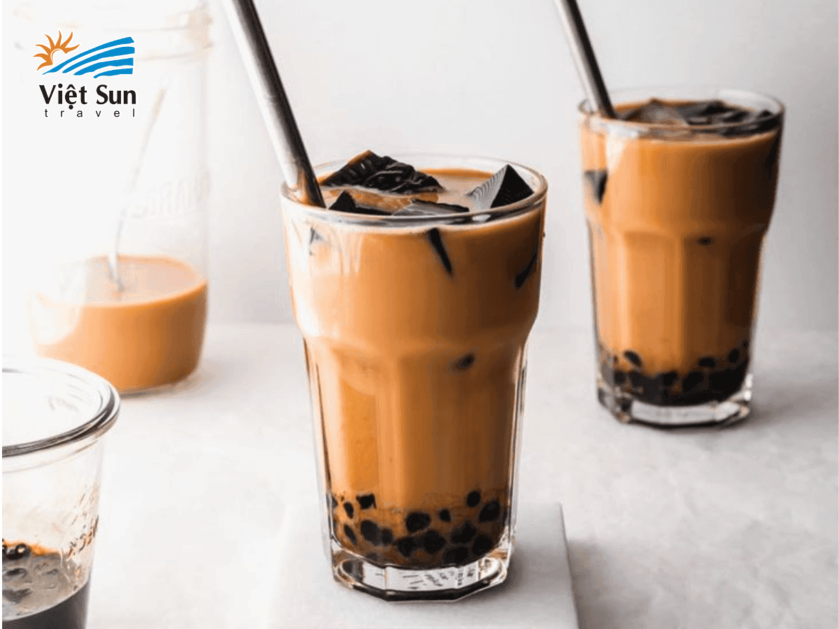 Cận cảnh ly trà sữa trân châu thơm béo tại Milk Shop – điểm dừng yêu thích của tín đồ trà sữa khi đến Cao Hùng