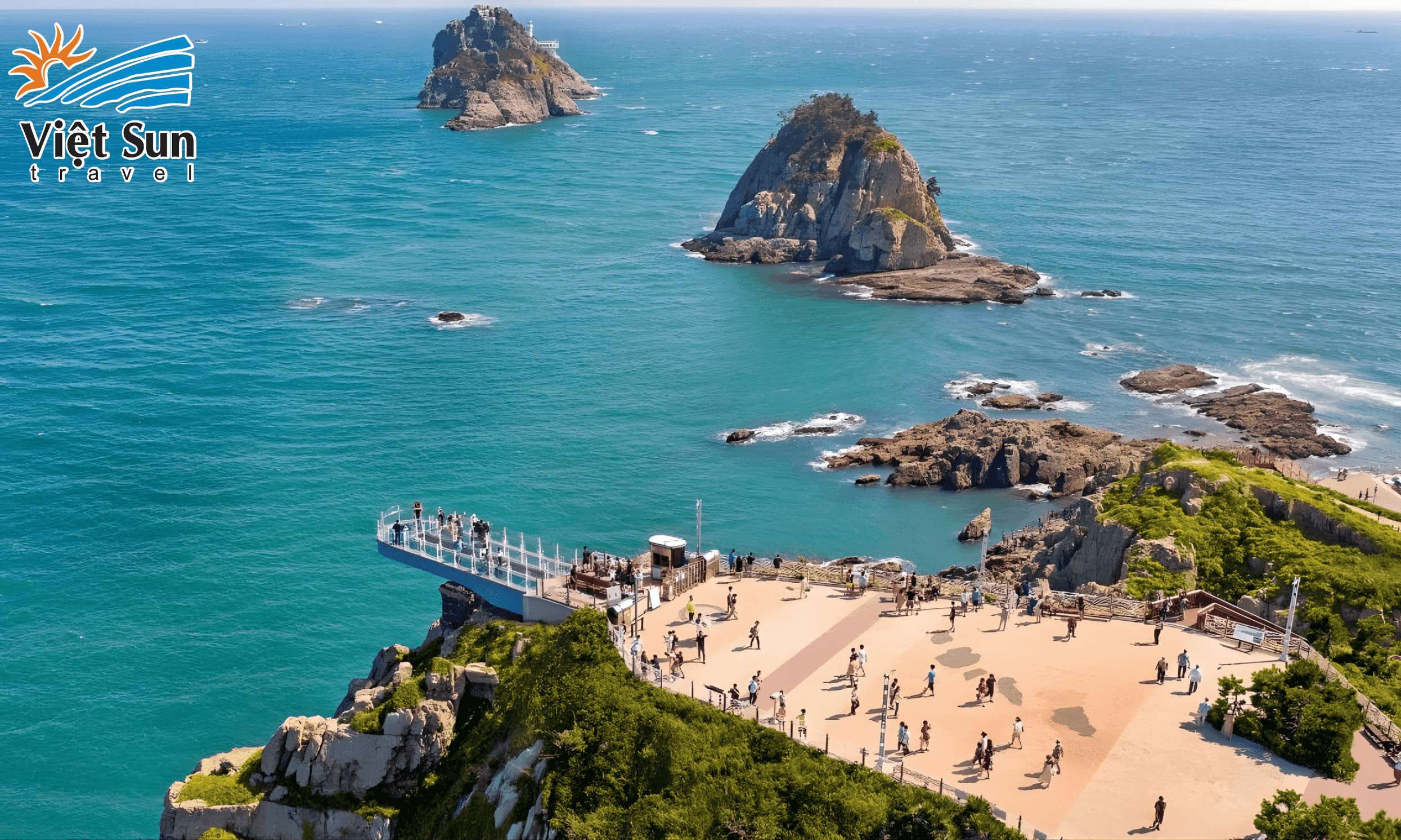 Cầu đáy kính Oryukdo Skywalk