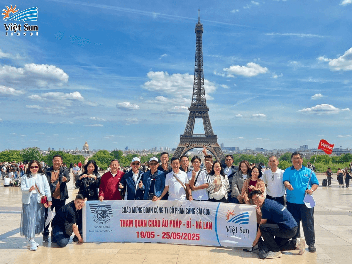 Chào mừng Công Ty Cảng Sài Gòn tham quan Châu Âu