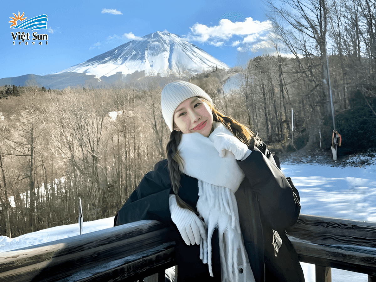 Check-in cùng Núi Phú Sĩ tại Fujiten Snow Resort