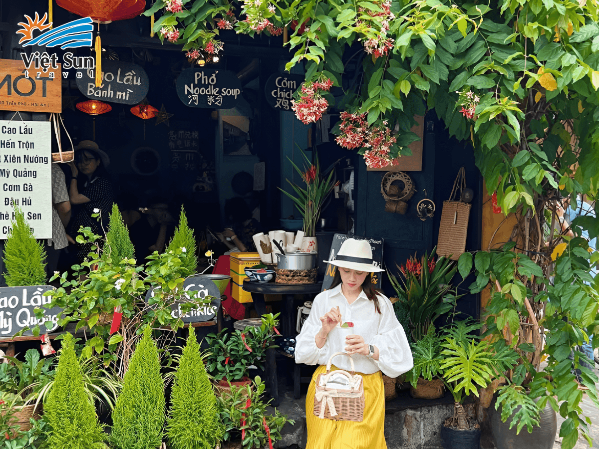 Check-in với ly nước Mót mát lạnh, đậm chất Hội An