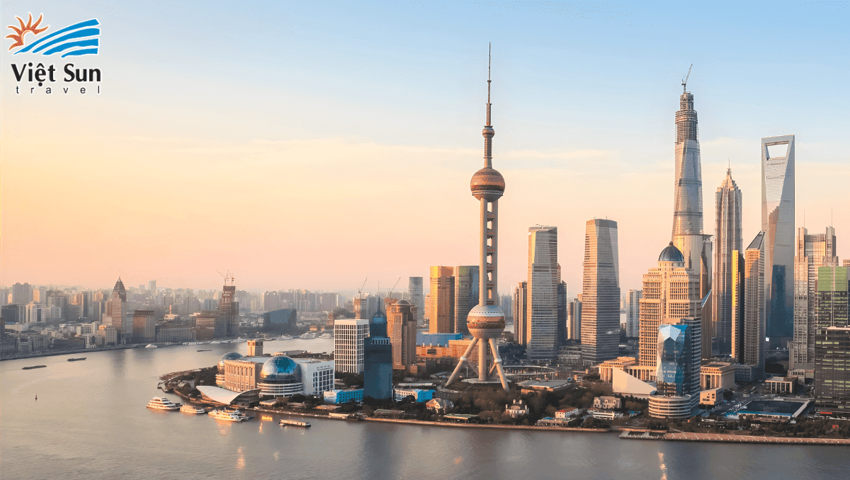 Chiêm ngưỡng Tháp truyền hình Đông Phương Minh Châu Viet Sun Travel