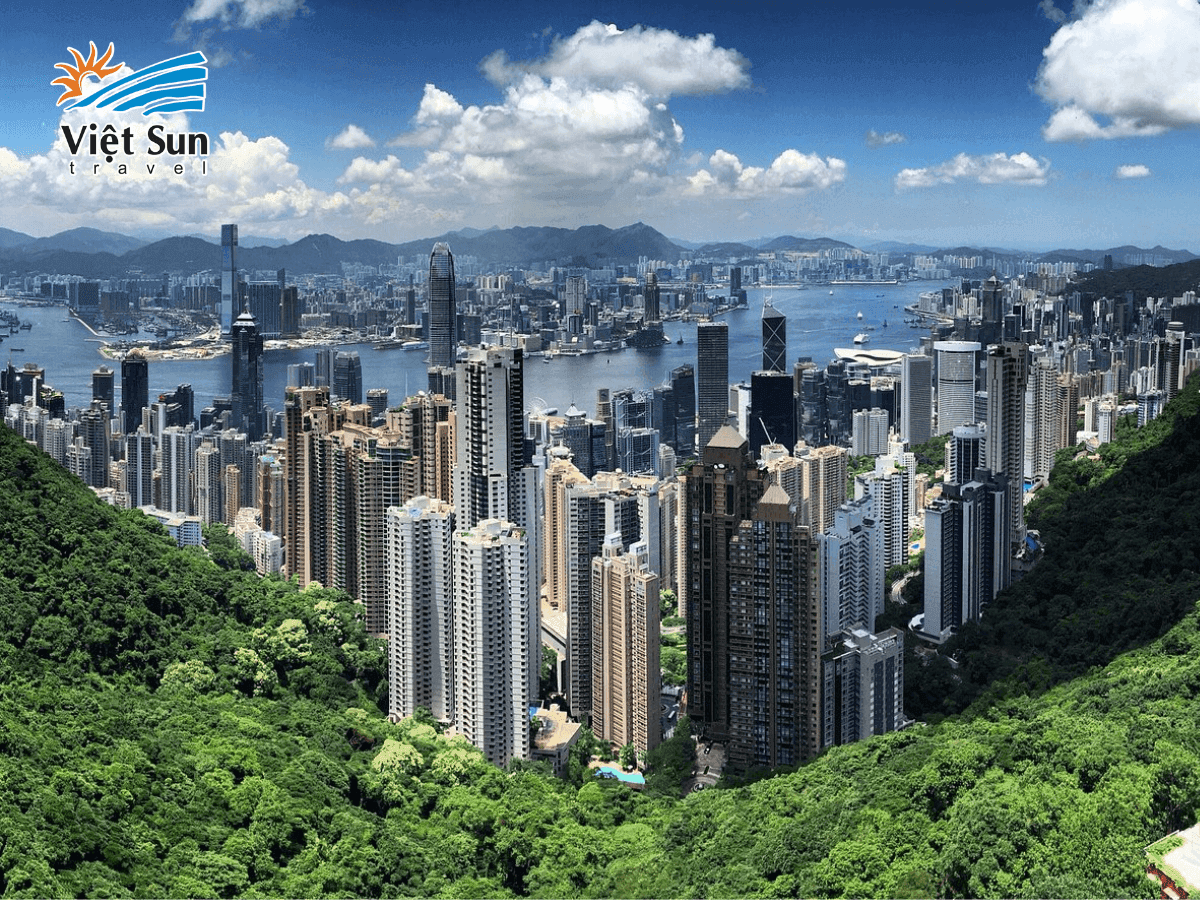 Chiêm ngưỡng toàn cảnh Hồng Kông từ Sky Terrace 428 trên Peak Tower