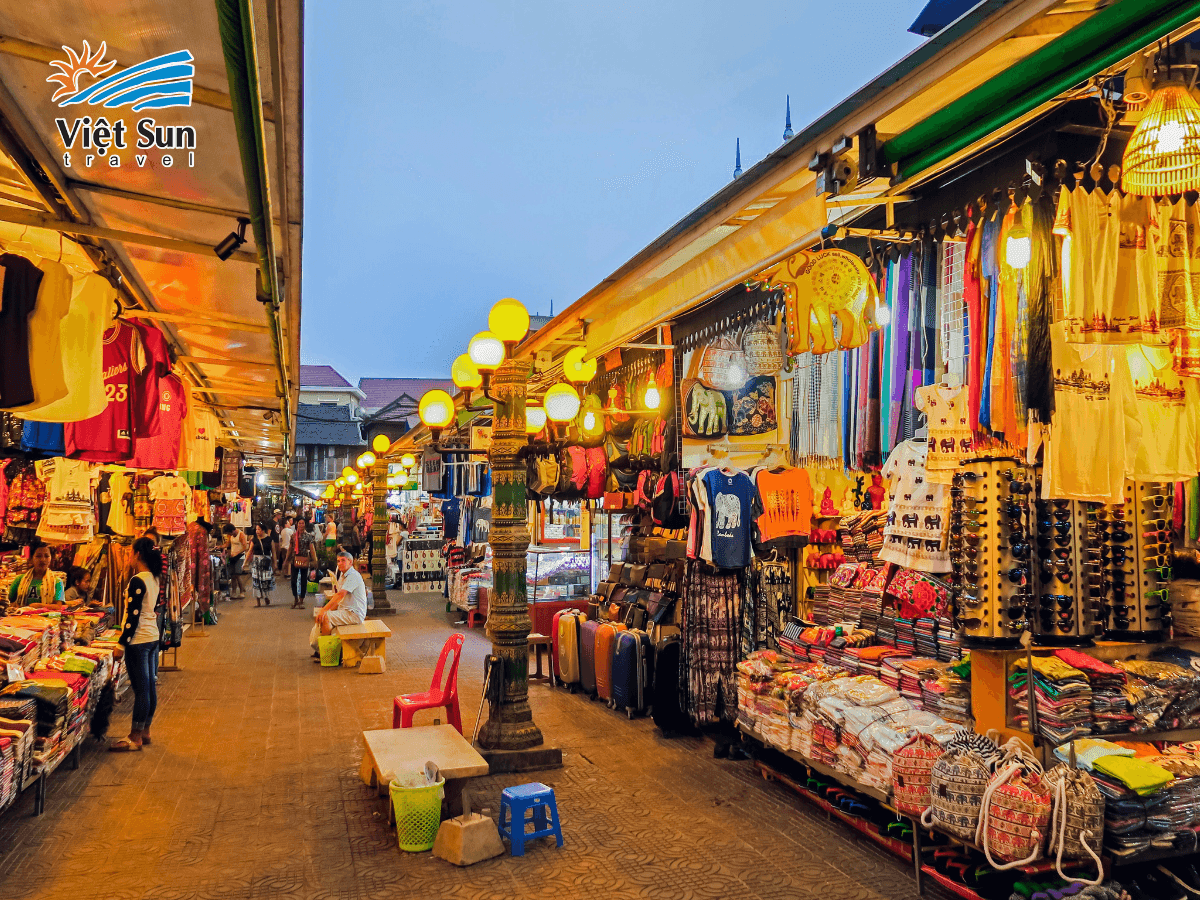Chợ đêm Siem Reap, nơi văn hóa và sôi động giao thoa
