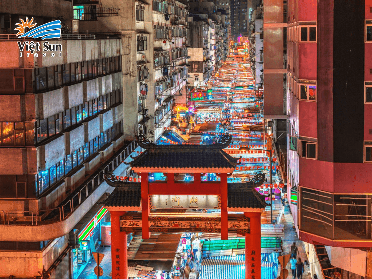 Chợ đêm Temple Street – thiên đường ẩm thực và mua sắm đêm của Hồng Kông