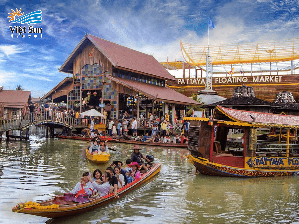 Chợ nổi Thái Lan – Nét đẹp dân dã, ẩm thực đặc sắc và nhịp sống sôi động