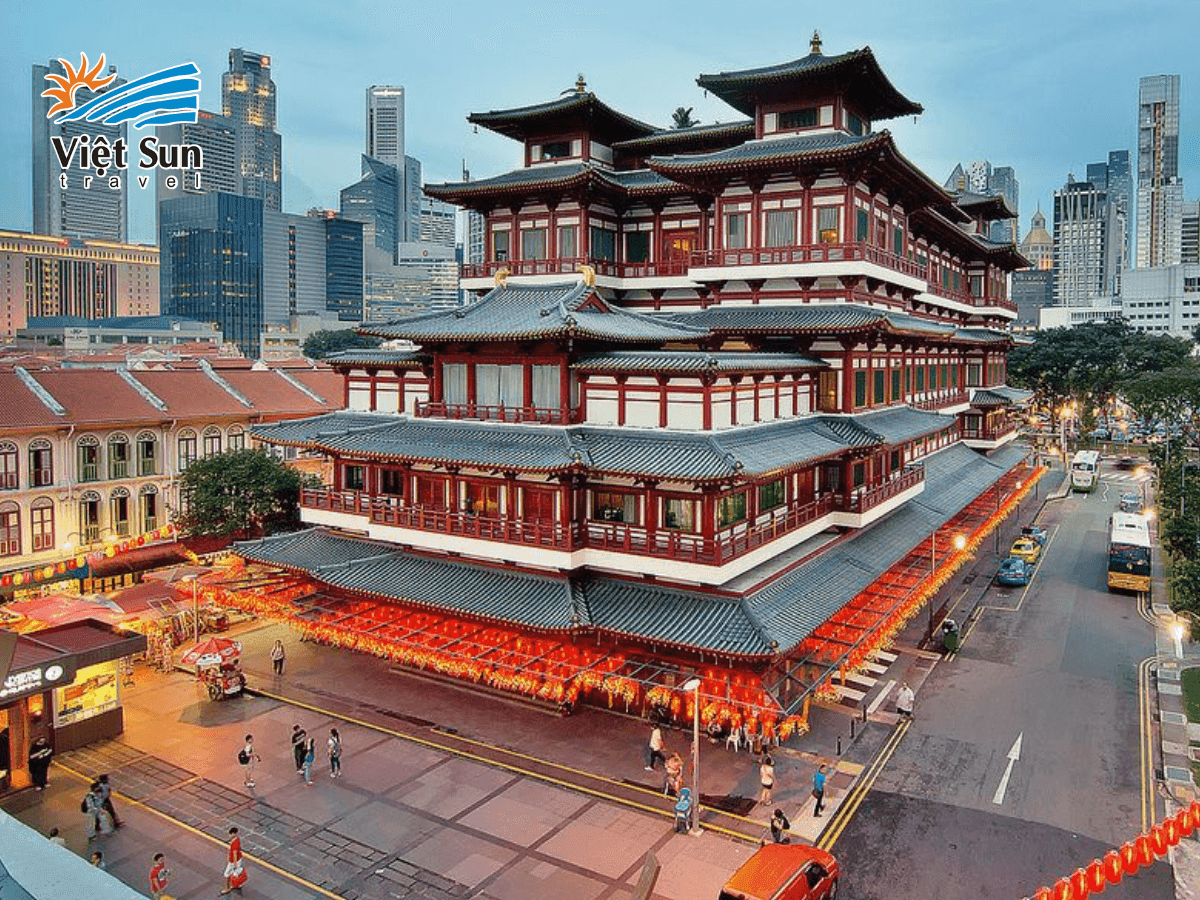 Chùa Răng Phật - Công trình tâm linh đặc sắc và thu hút nhất tại Singapore