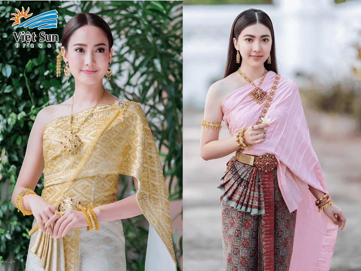 Chut Thai Chakkri trang phục truyền thống Thái Lan nữ trong lễ cưới.png