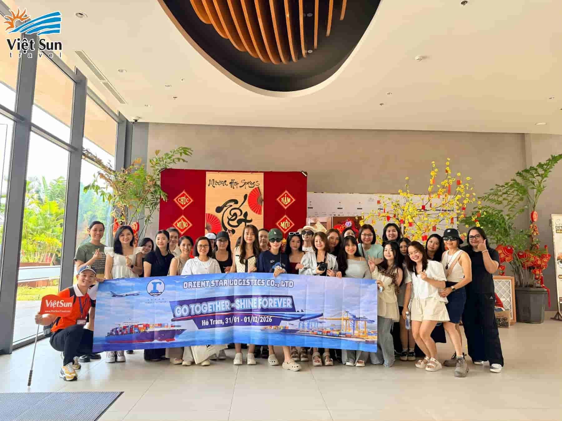 Company Trip Hồ Tràm cùng Công ty Ngôi Sao Phương Đông