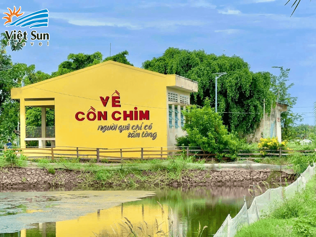 Cồn Chim Trà Vinh không gian xanh miền Tây