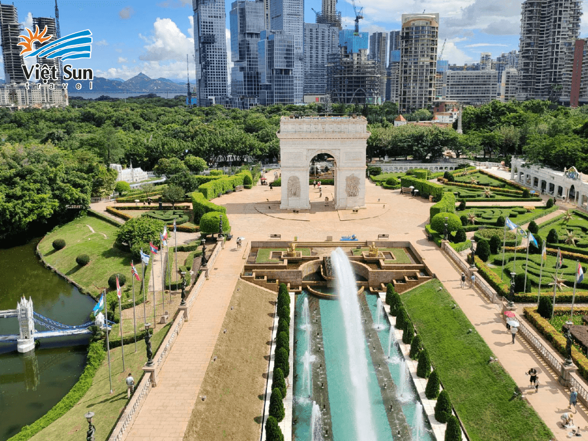 Công viên Cửa Sổ Thế Giới Mới – check-in kỳ quan thế giới giữa Thẩm Quyến