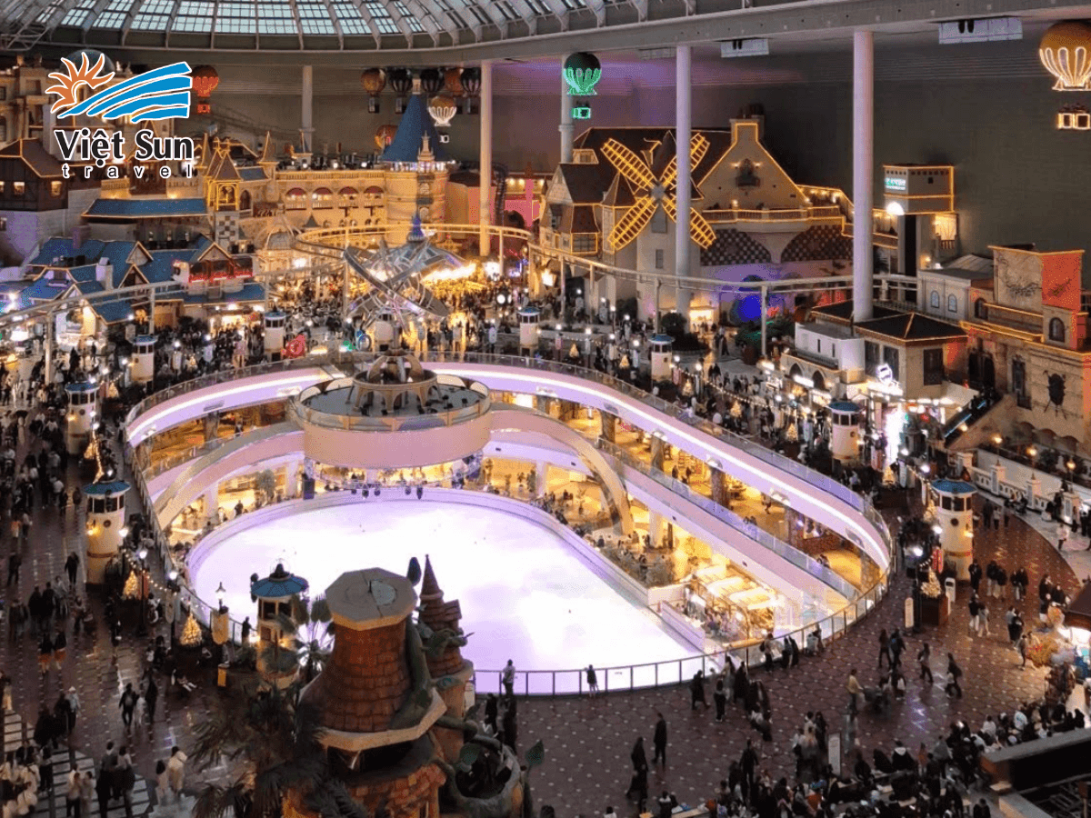 Công viên Lotte World – khu vui chơi tuyết và giải trí đỉnh cao ở Hàn Quốc