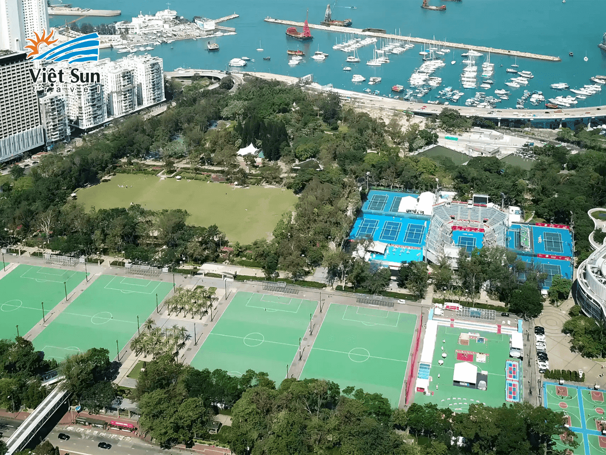 Công viên Victoria – điểm xanh lý tưởng để thư giãn giữa lòng Hồng Kông