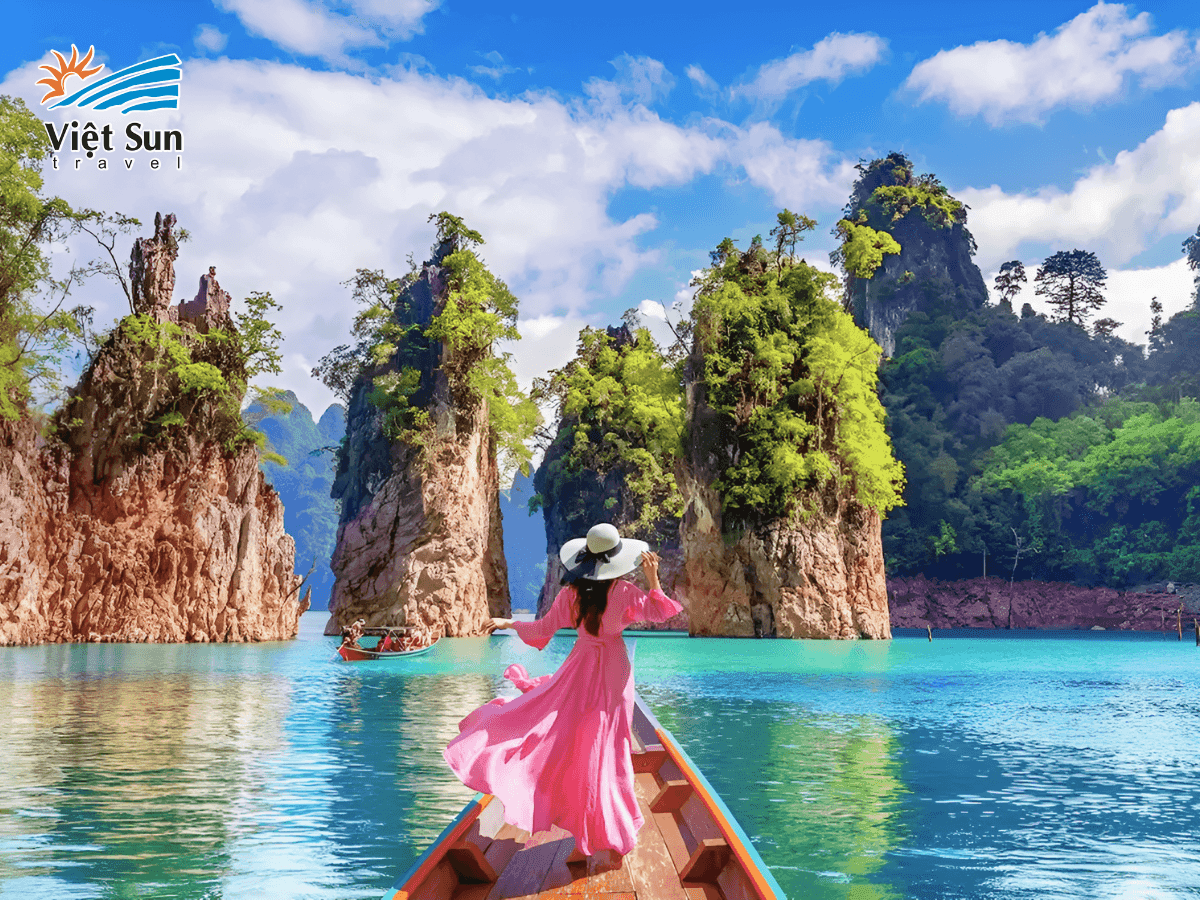 Công viên quốc gia Khao Sok với thiên nhiên hoang sơ và hùng vĩ