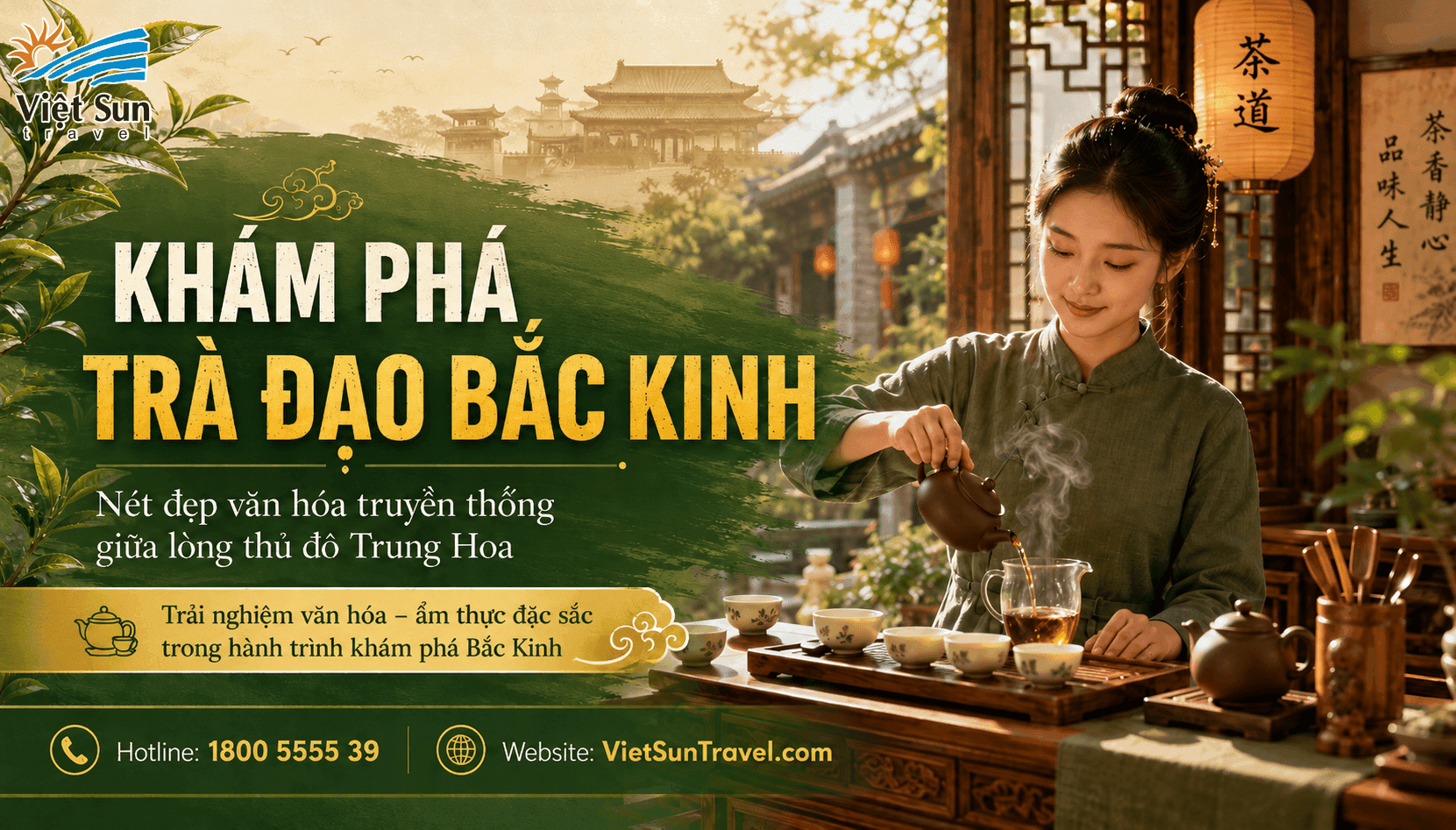 NGHỆ THUẬT TRÀ ĐẠO TRUNG HOA Ở BẮC KINH CÓ GÌ ĐẶC BIỆT? KHÁM PHÁ NÉT ĐẸP VĂN HÓA TRUYỀN THỐNG