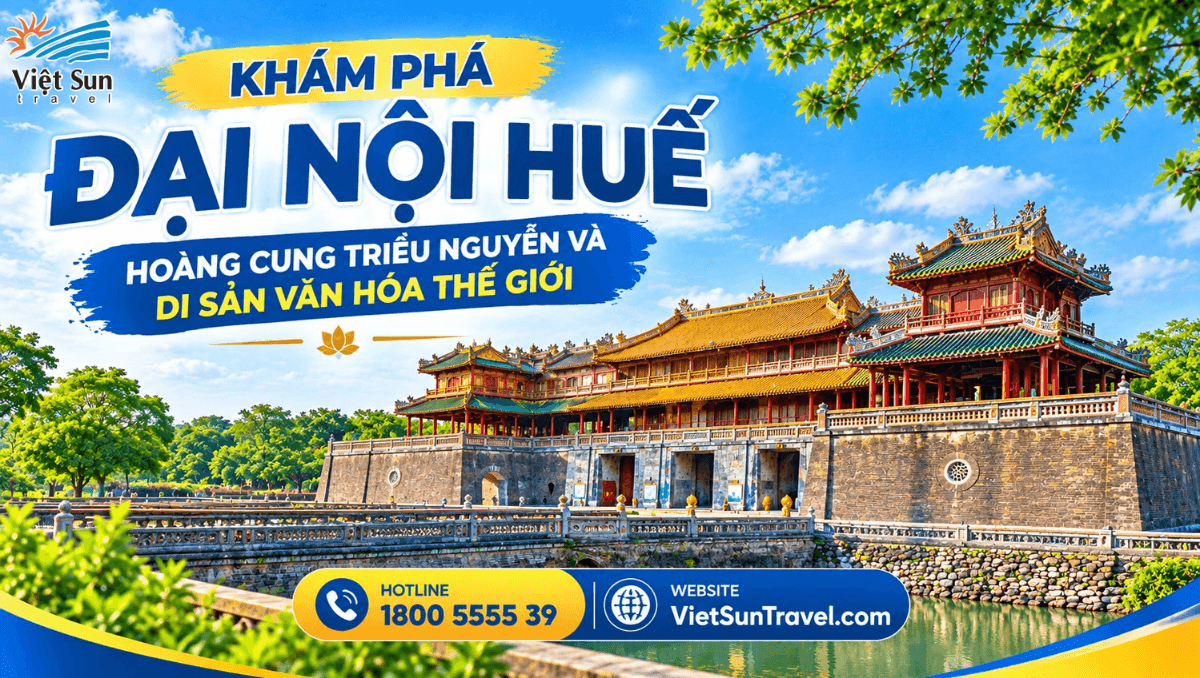 ĐẠI NỘI HUẾ CÓ GÌ ĐẶC BIỆT? KHÁM PHÁ HOÀNG CUNG TRIỀU NGUYỄN VÀ DI SẢN VĂN HÓA THẾ GIỚI