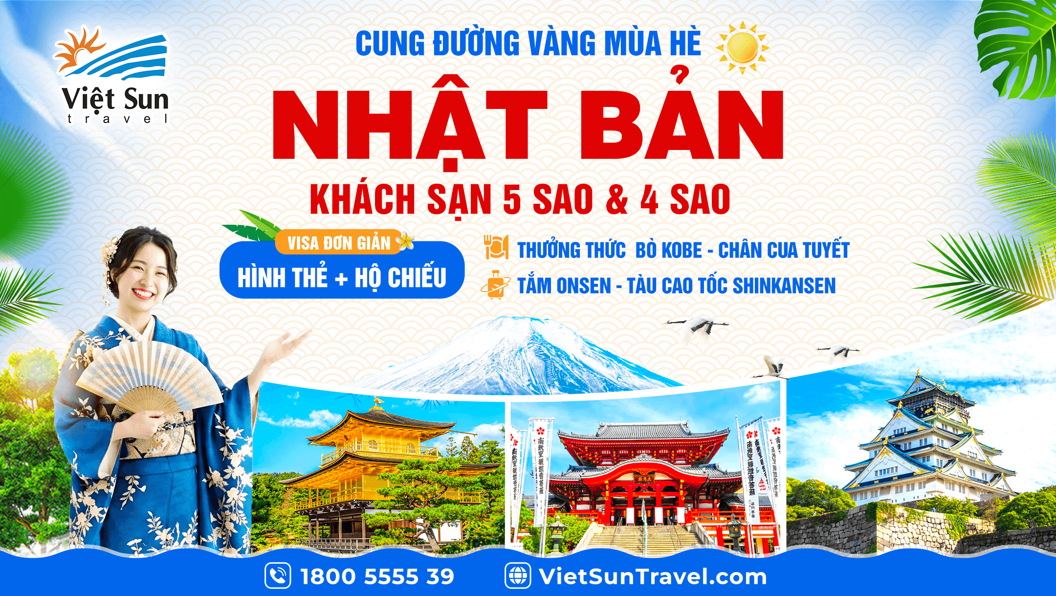 DU LỊCH NHẬT BẢN CUNG ĐƯỜNG VÀNG MÙA HÈ