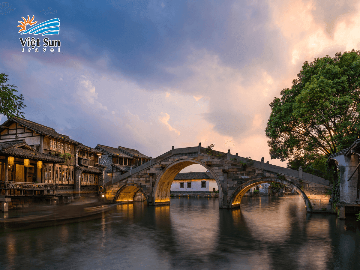 Đại Vận Hà tại Hàng Châu, điểm cuối của tuyến kênh nối Bắc Kinh và miền Nam Trung Quốc