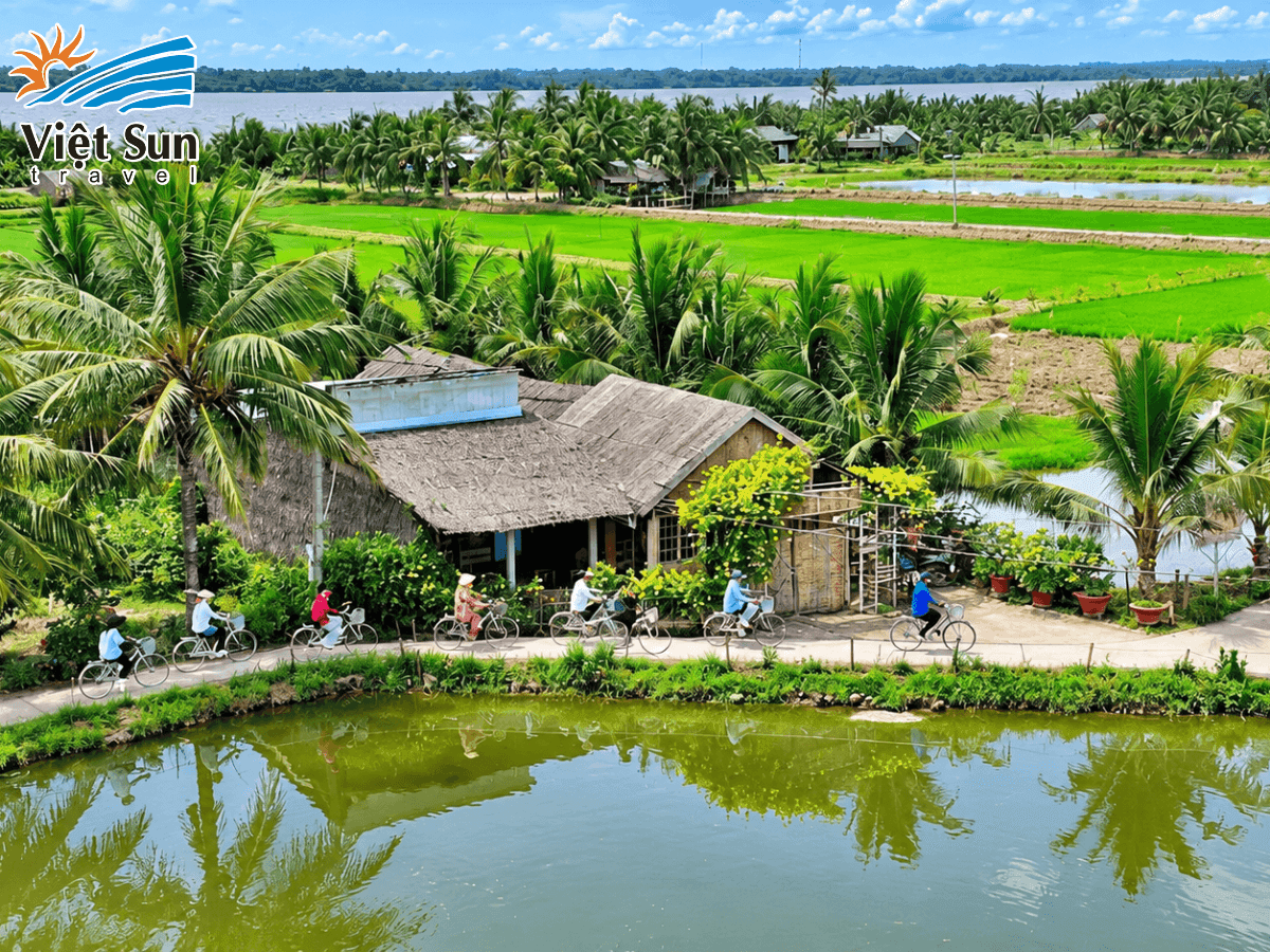 Đạp xe khám phá Cồn Chim Trà Vinh