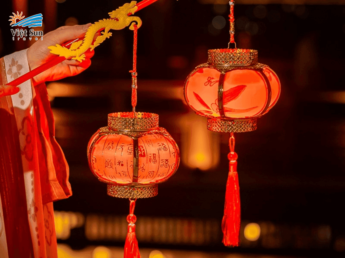 Đèn lồng giấy – ánh sáng của hy vọng và may mắn