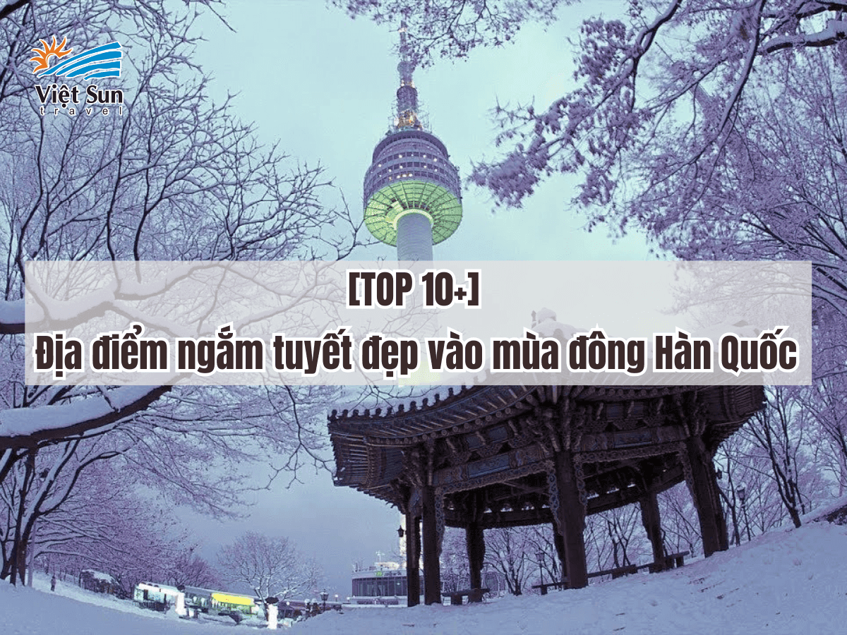 Đi Hàn Quốc Mùa Đông 2025? Đừng Bỏ Lỡ Top 10+ Điểm Ngắm Tuyết Đẹp
