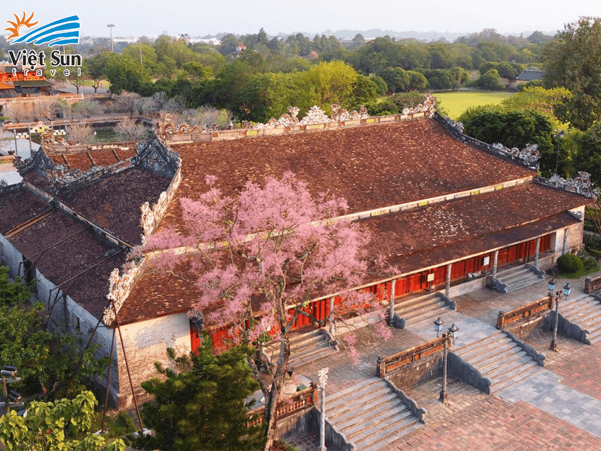 Điện Thái Hoà - nơi diễn ra những nghi lễ lớn của triều Nguyễn