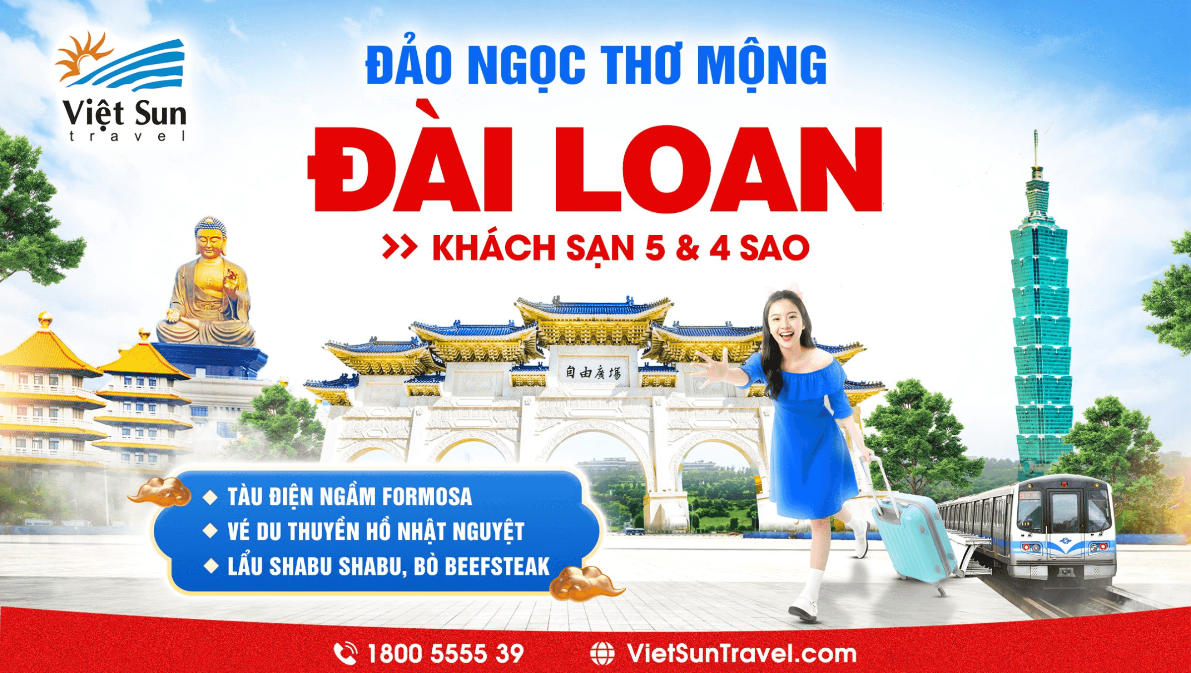 Du lịch Đài Loan Mùa Hè