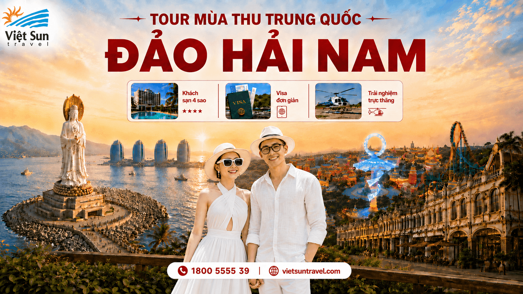 Du lịch Trung Quốc - Đảo Hải Nam cùng Viet Sun