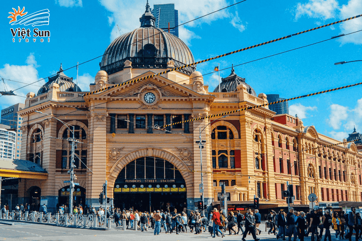 Du lịch Úc - Ga phố flider