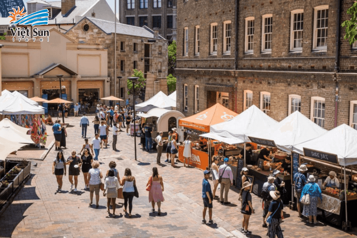 Du lịch Úc khám phá Khu phố cổ The Rocks