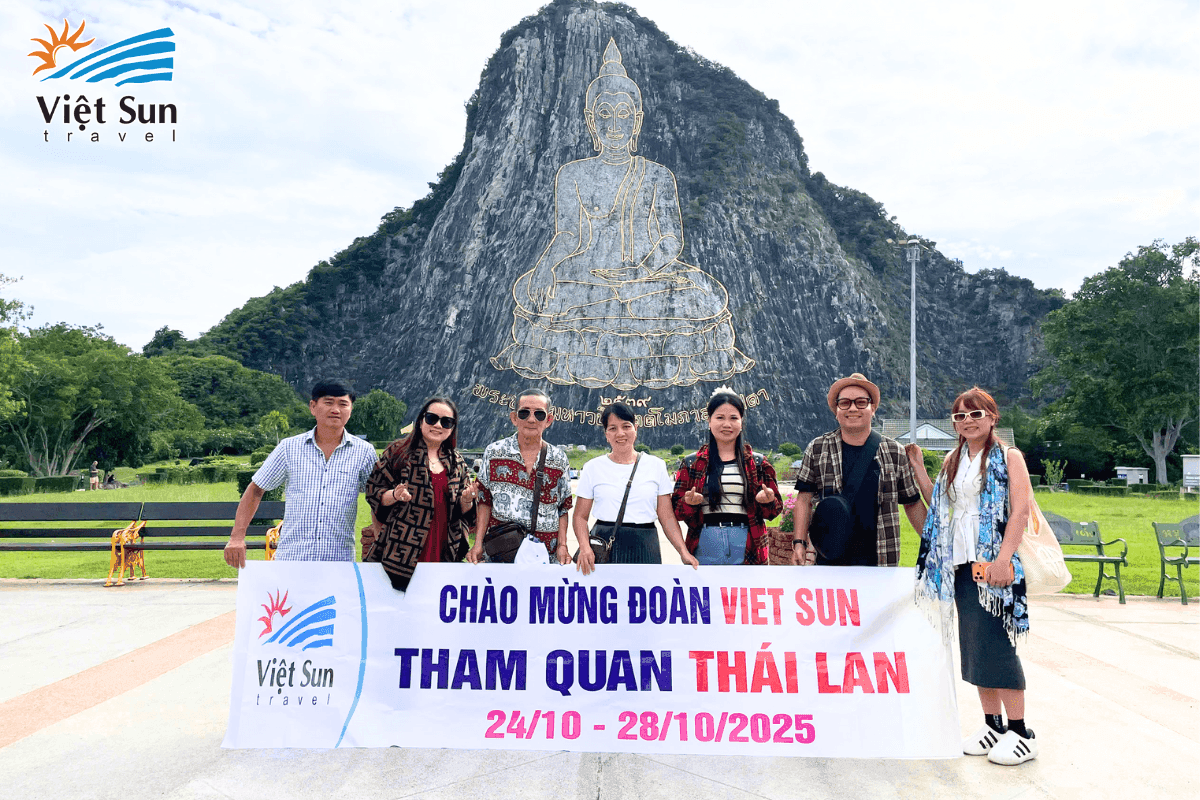 Du lịch Xứ Sở Chùa Vàng Thái Lan: Bangkok - Pattaya