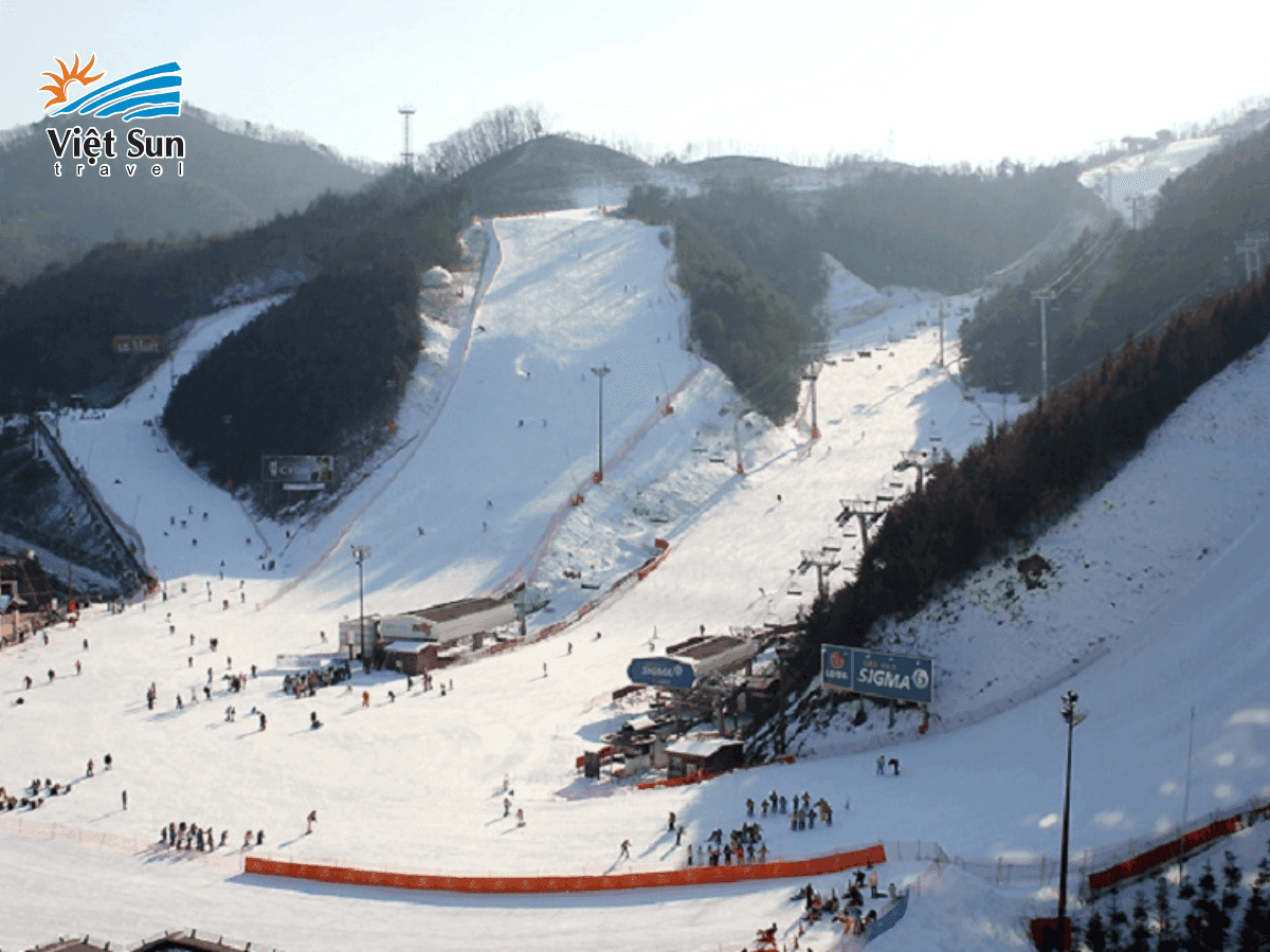 Elysian Gangchon Ski Resort tiện lợi từ Seoul