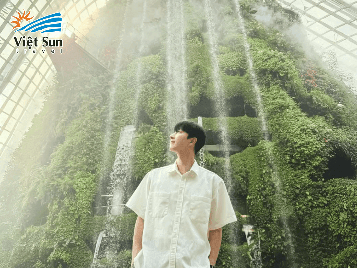 Gardens by the Bay, khu vườn sinh thái hiện đại với hệ thống siêu cây và nhà kính biểu tượng tại Singapore