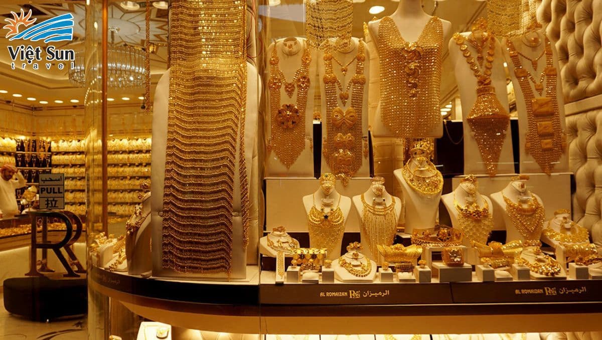 Ghé thăm chợ vàng Dubai