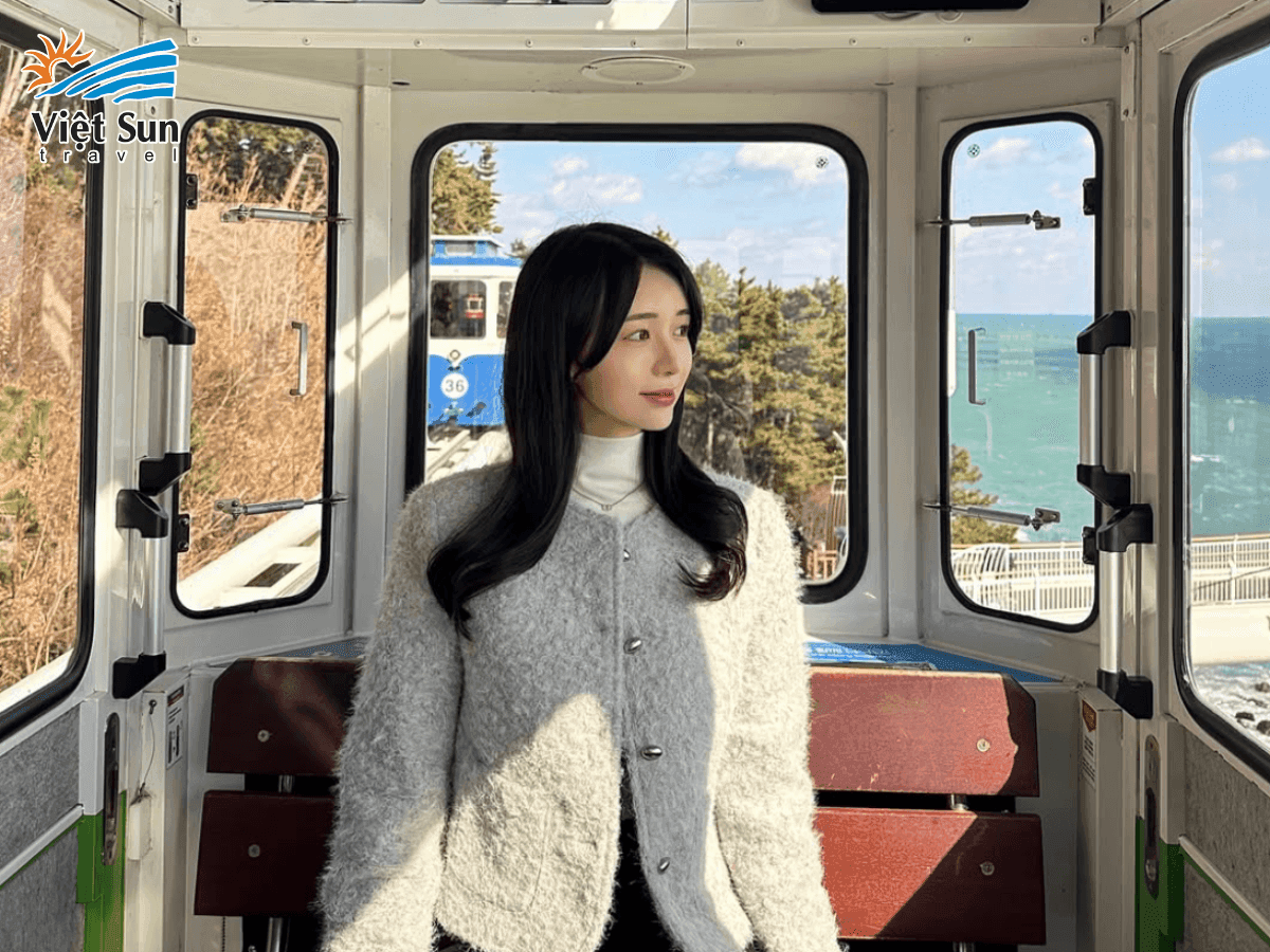 Haeundae Sky Capsule – chuyến tàu sống ảo lãng mạn nhất Busan